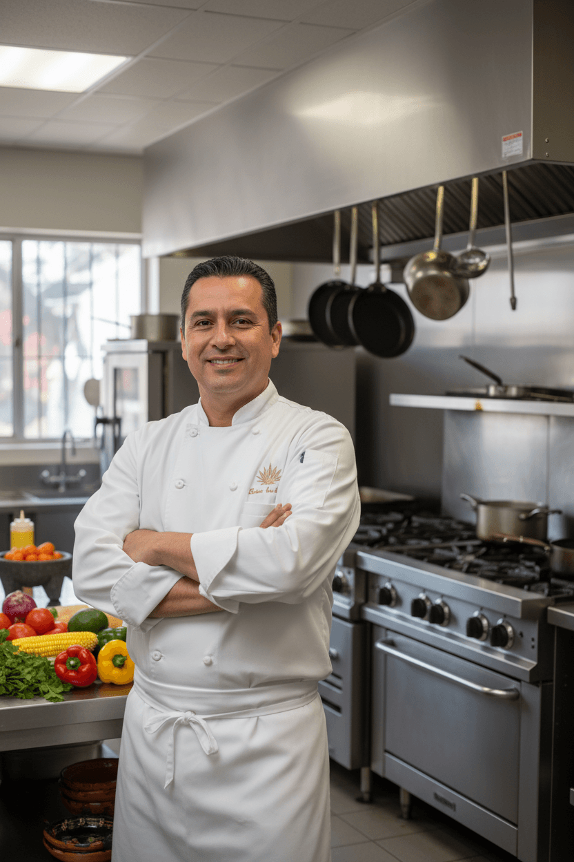 Head chef at Mi Lindo Guanajuato